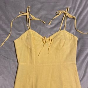 Forever 21 yellow dress